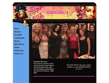Tablet Screenshot of hairraiser678.com